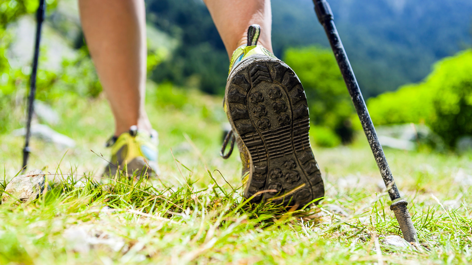 Chůze s holemi v přírodě – Nordic Walking v horách